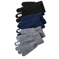 3-Pack fingervantar med eget namn