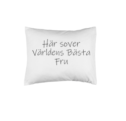 Här sover världens bästa fru