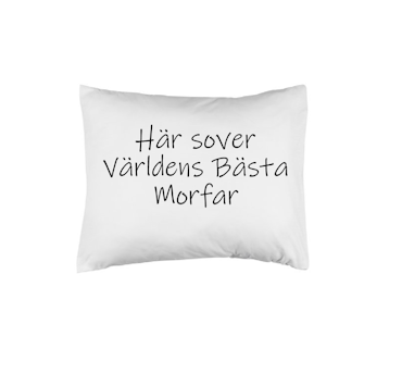 Här sover världens bästa morfar