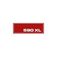 Kabe 590XL bak lampsarg 32,5x11,6cm