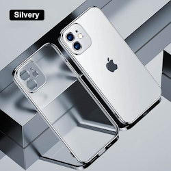 Lyxdesigner transparent mobilskal för iPhone 11,11Pro,12,12Pro,12Pro MAX