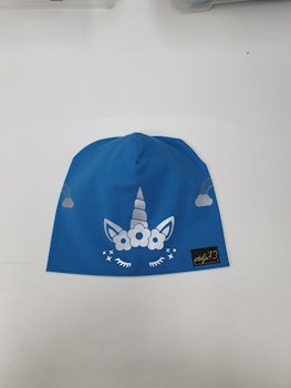 Reflexmössa blå med enhörning stl 56