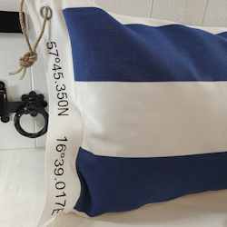 Kudde med knop och koordinater