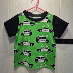 T-shirt polisbil grön