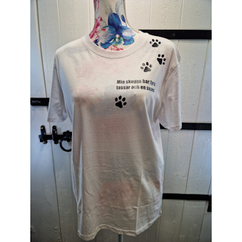 T-shirt med min skugga...hund