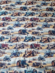 T-shirt traktor brunt