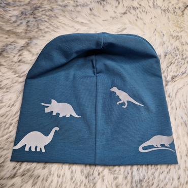 Reflexmössa dinosaurier storlek 48-58