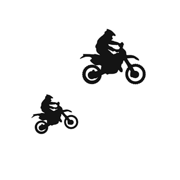 Reflexset mössa och buff motorcyklar storlek 48-58