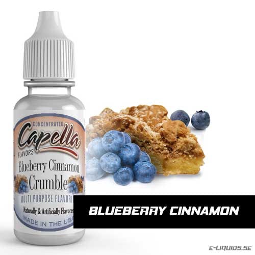 Blueberry Cinnamon Crumble - Capella Flavors