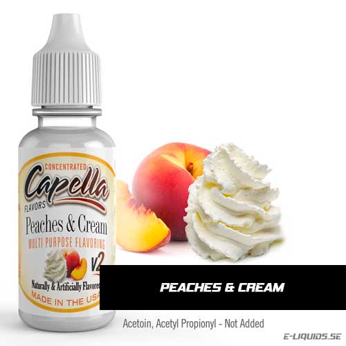 Peaches and Cream v2 - Capella Flavors