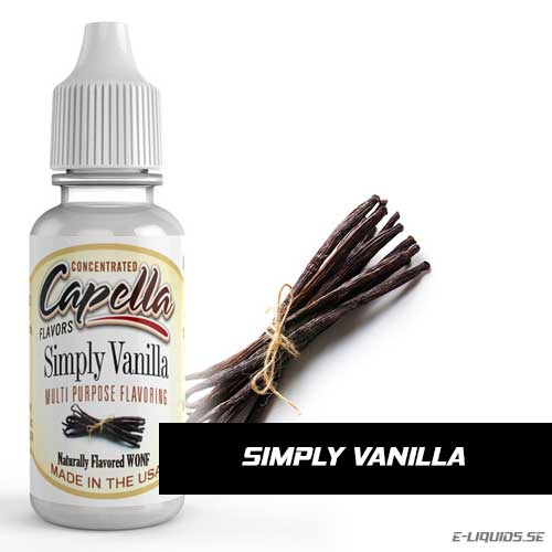Simply Vanilla - Capella Flavors