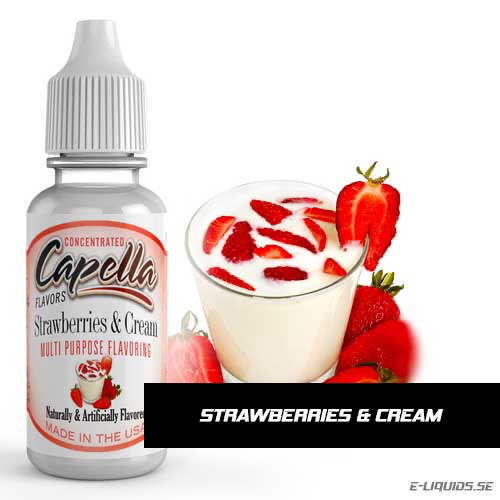 Strawberries and Cream - Capella Flavors