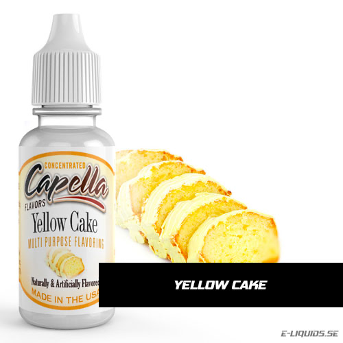 Yellow Cake - Capella Flavors - E-liquids.se I Sveriges största butik med  essenser för DIY av e-juice!
