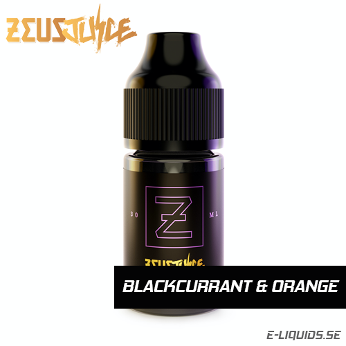 Blackcurrant and Orange - Zeus Juice (UTGÅTT)