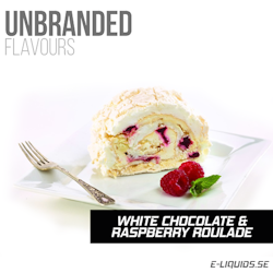 Raspberry & White Chocolate Roulade - Unbranded