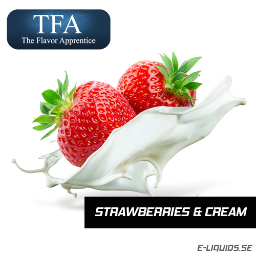 Strawberries and Cream - The Flavor Apprentice