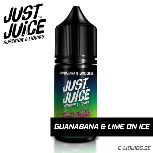 Guanabana and Lime on Ice - Just Juice