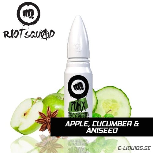 Apple, Cucumber, Mint & Aniseed - Riot Squad (PUNX)