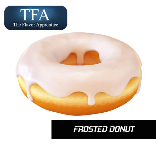 Frosted Donut - The Flavor Apprentice