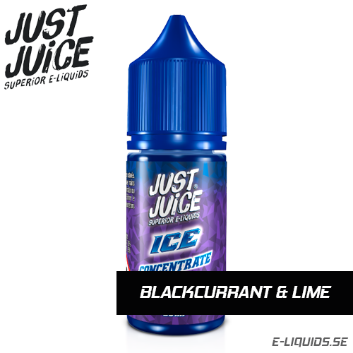 Blackcurrant and Lime - Just Juice (ICE)