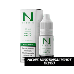 NICNIC Nikotinsaltshot 20mg 50/50