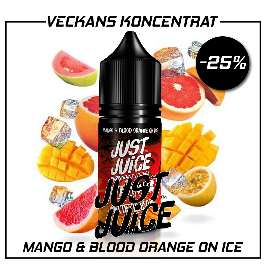 Just Juice - Mango & Blood Orange On Icecta image