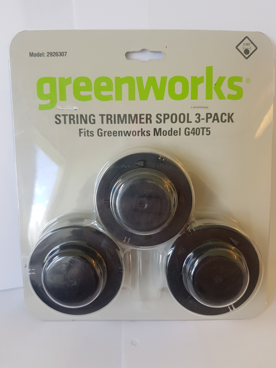 Greenworks trimmer spole 3-pack artnr: 2926307