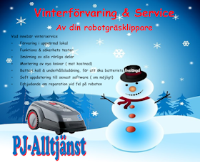Vinterförvaring Robotgräsklippare