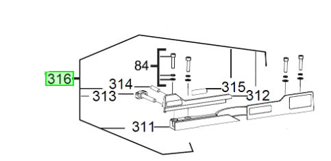 AEG Stop 4931456196