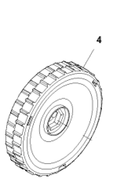 Gardena Hjul Beställningsvara 5744651-04