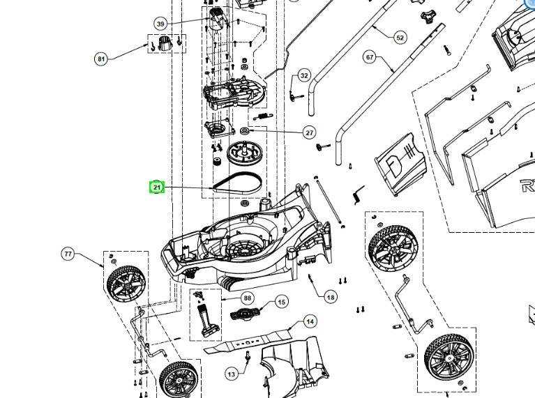 Ryobi rem 5131042251