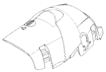 Jonsered Cylinderkåpa 5023003-01