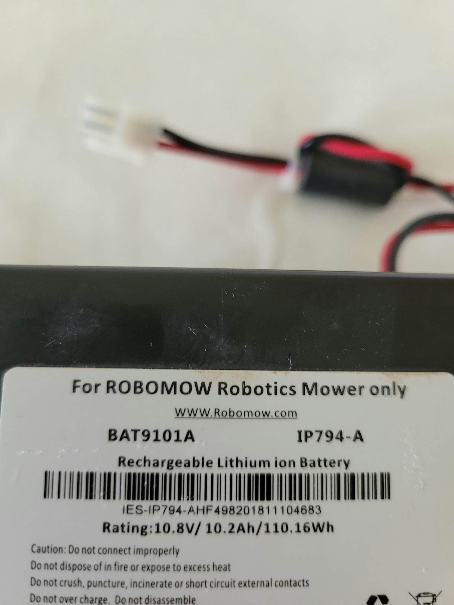 Robomow Batteri RT MRK9200A