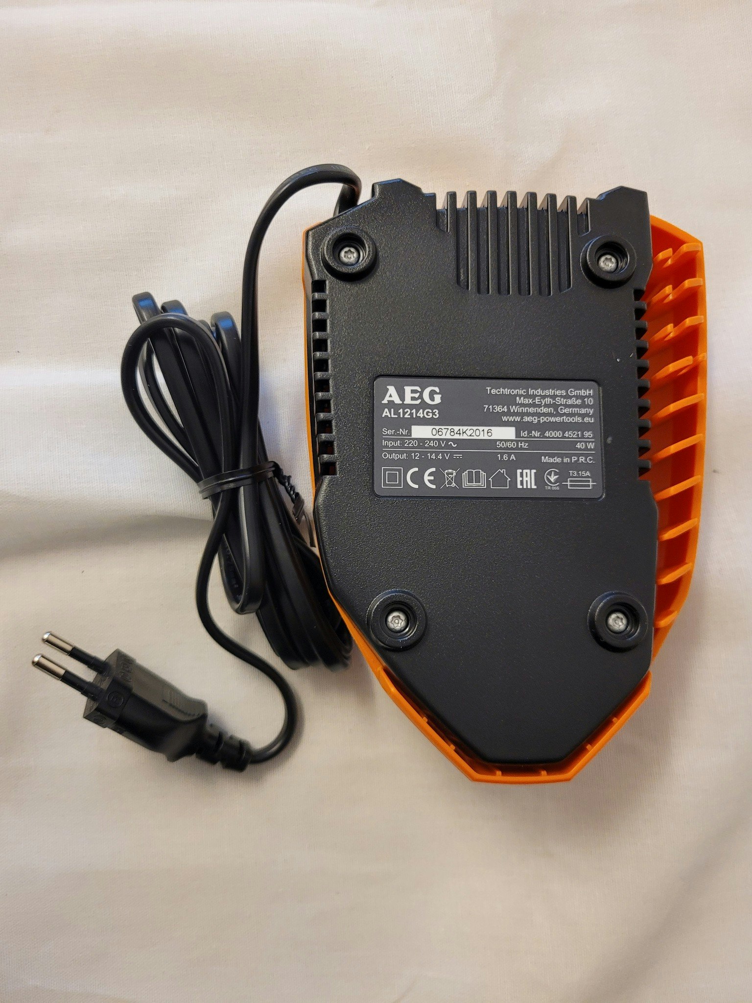 AEG AL1214G3 Laddare