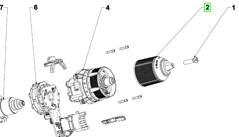 Ryobi Chuck 5131043723