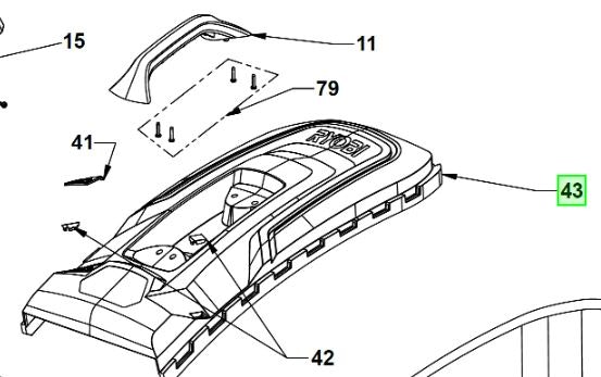 Ryobi Cover 5131045413