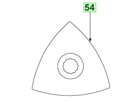 Ryobi Base plate 5131030957