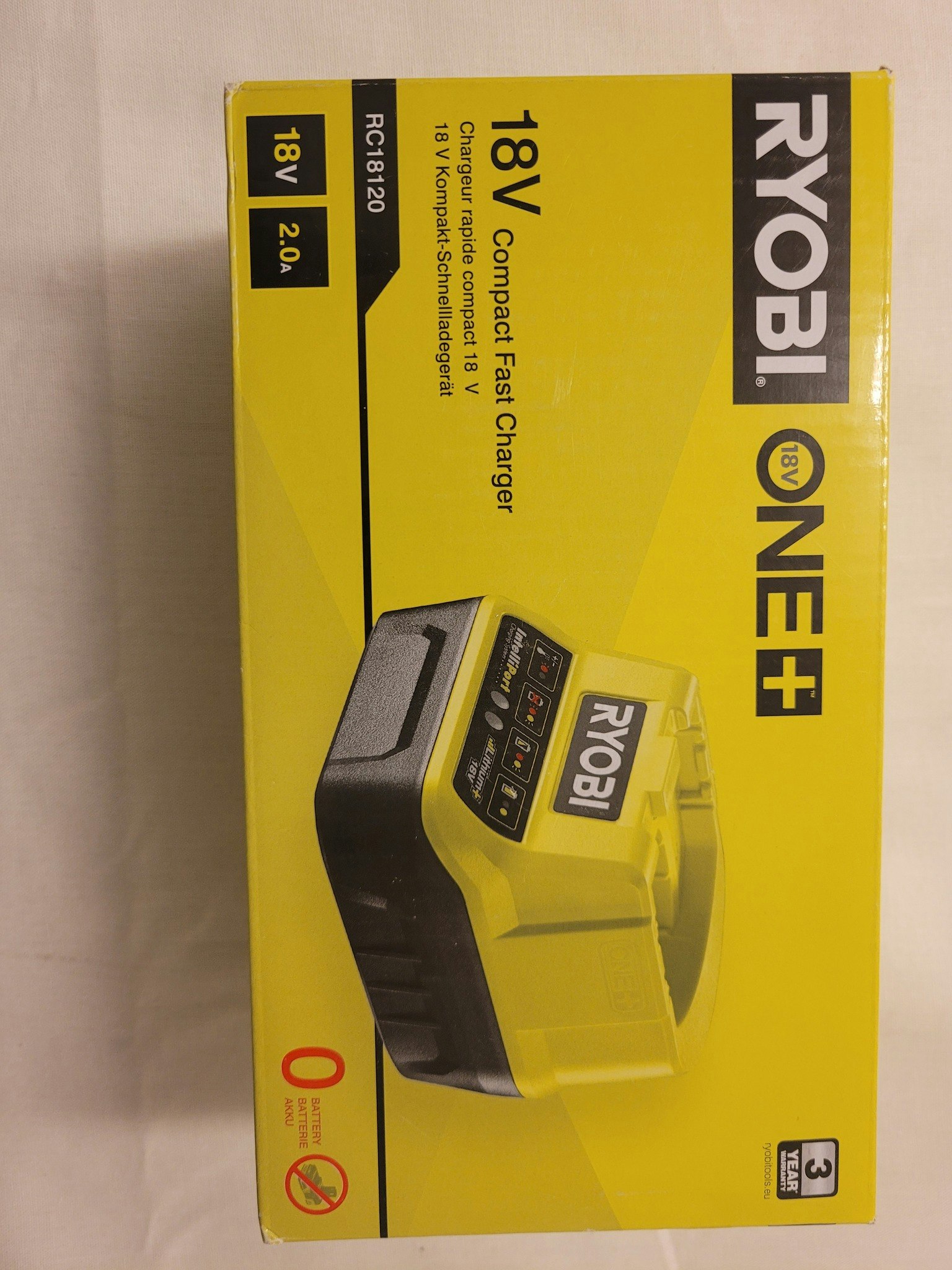 Ryobi RC18120 Batteriladdare 18V 2,0A