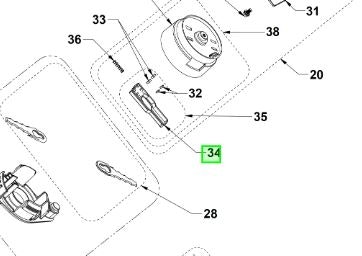 Ryobi Plastic Slider 5131197854