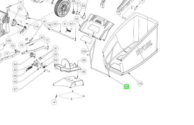 Ryobi Frame 5131035686