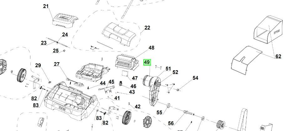 Ryobi Motor 5131042751