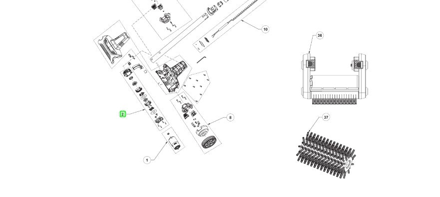 Ryobi GEAR BOX 5131042206
