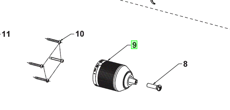 Ryobi Chuck 5131041853