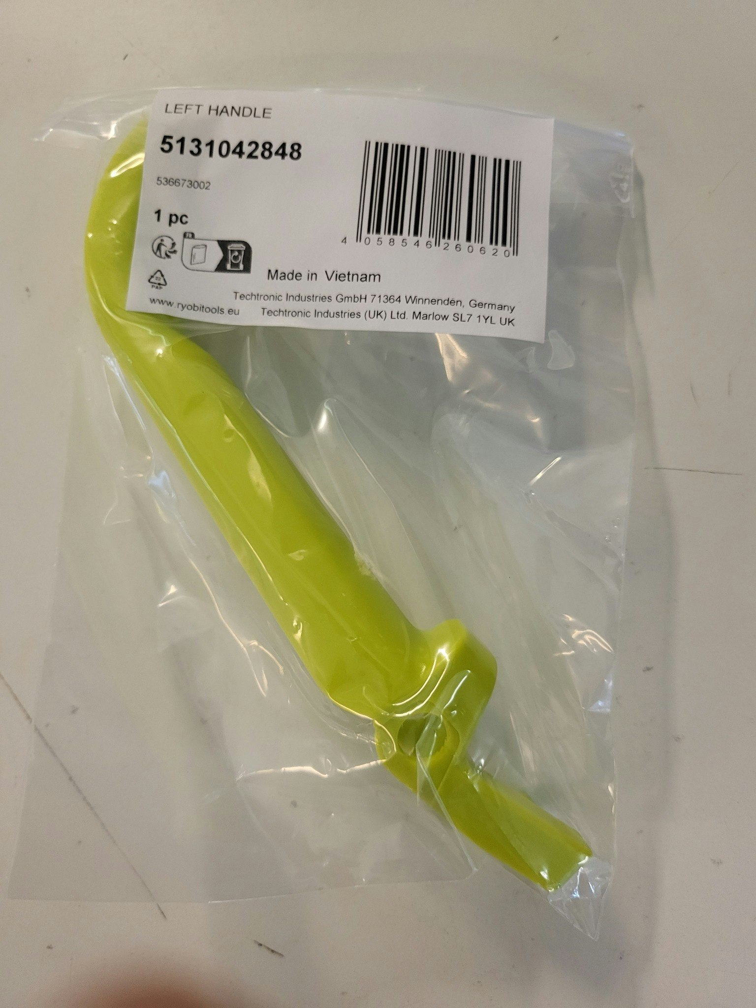 Ryobi Handtag Vänster 5131042848