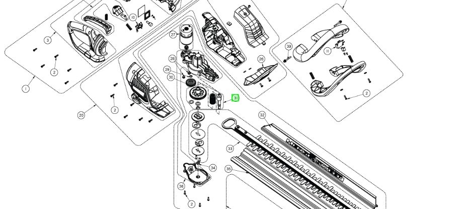 Ryobi GEAR 5131035469