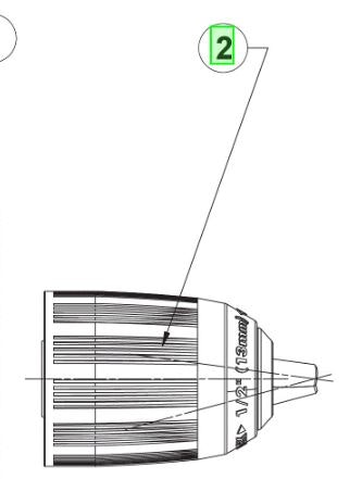 Ryobi Chuck 5131041003