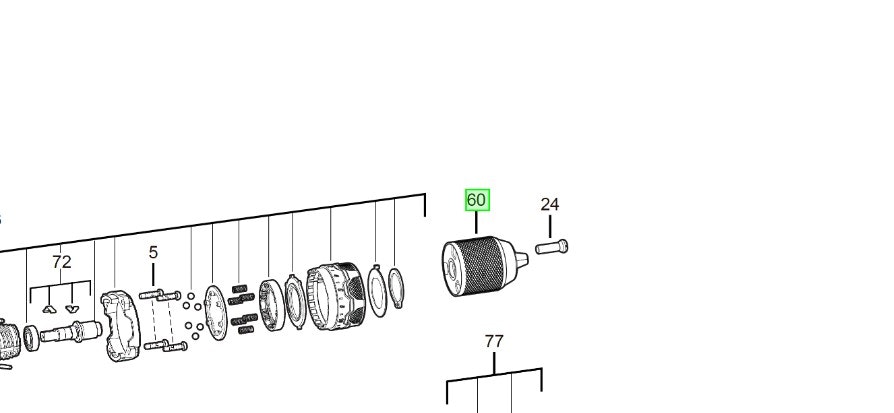 AEG CHUCK 	4931473707