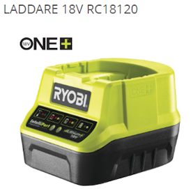 Ryobi RC18120 Batteriladdare 18V 2,0A