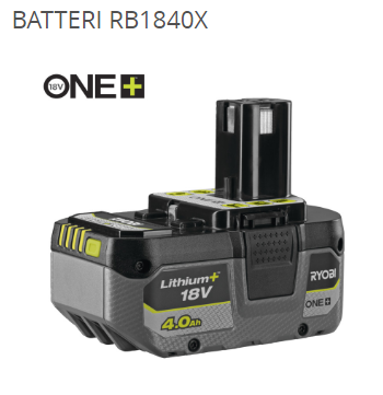 Ryobi BATTERI RB1840X