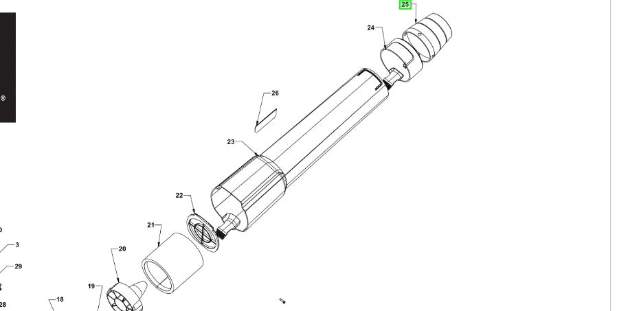 Ryobi RUBBER NOZZLE  	5131046020